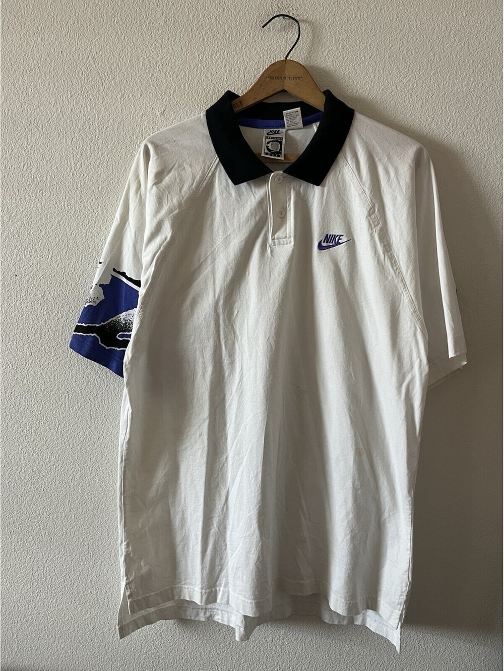 Vintage 90s Nike Challenge Court Tennis Polo Shirt L